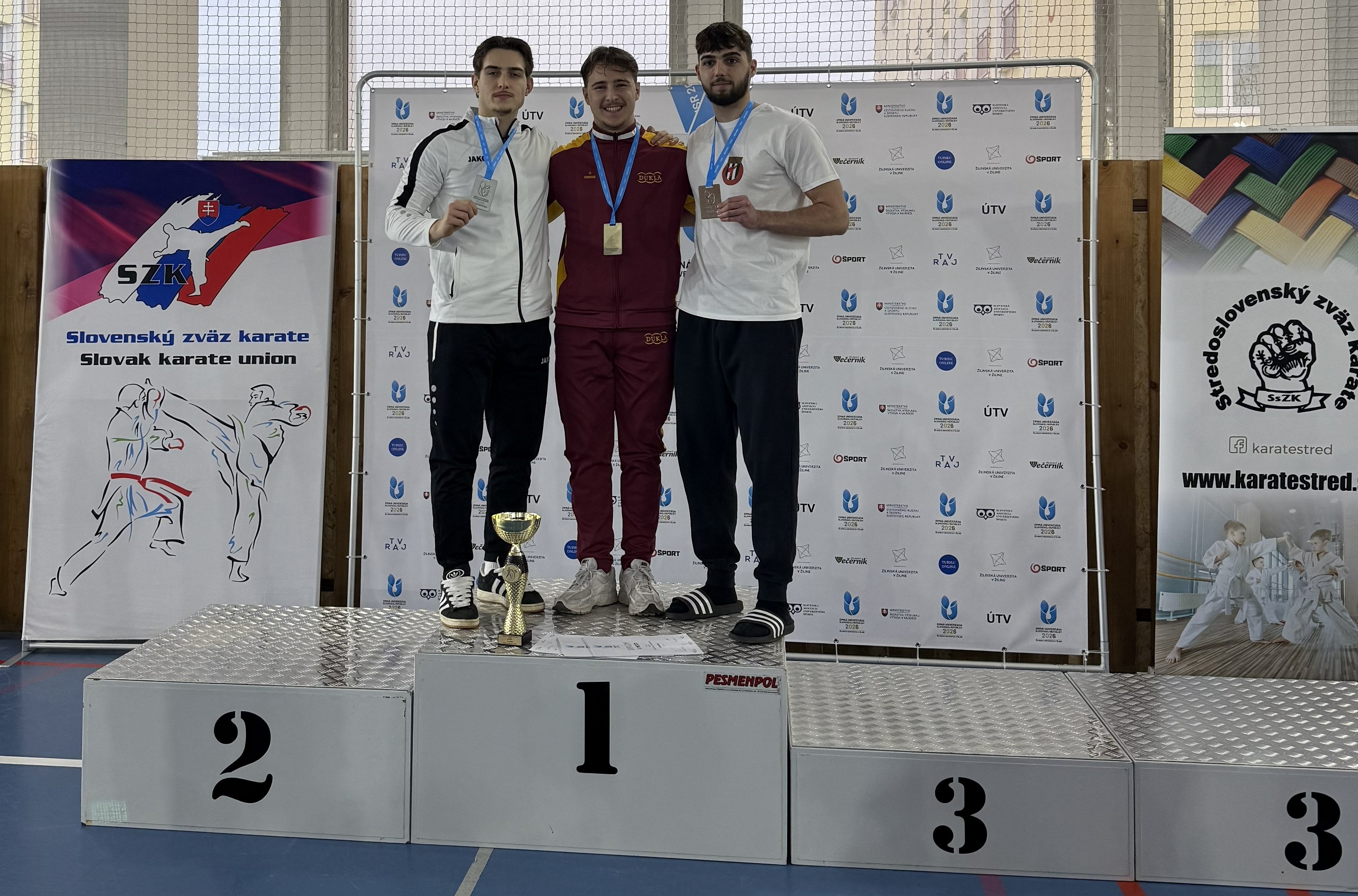 Študent fyzioterapie Roman Hrčka získal titul Univerzitného majstra Slovenska